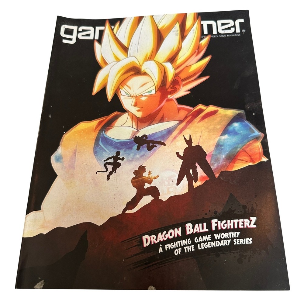 Game Informer Magazine Issue 295 November 2017 Dragon Ball FighterZ Goku Frieza